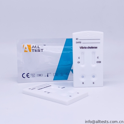 Good price Cassetta rapida combinata della prova di vibrio cholerae O1/O139 (feci) con CE in linea