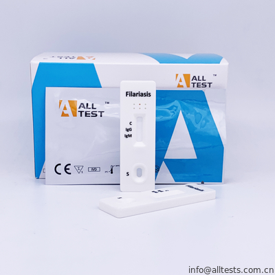 Good price Sangue dei corredi della prova di filariosi di AllTest & siero & plasma rapidi IFIL-402 in linea