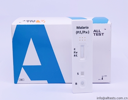 Good price Malaria P.f. /P.v. Cassetta rapida della prova, prova rapida di diagnosi in linea