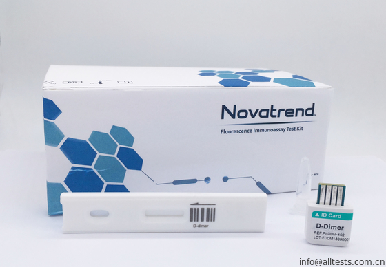 Good price Uso del test diagnostico del D-dimero dall'analizzatore di dosagggio immunologico di fluorescenza di Novatrend nell'intero sangue umano /serum /plasma in linea