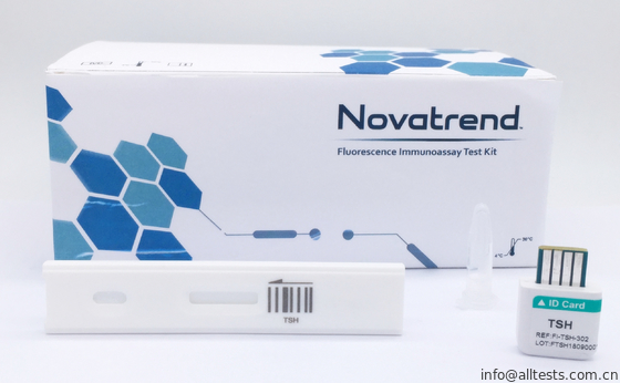 Good price Uso distimolazione conveniente della prova dell'ormone (TSH) dall'analizzatore di dosagggio immunologico di fluorescenza di Novatrend in siero /plasma in linea
