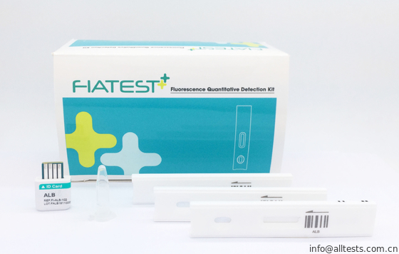 Good price L'uso conveniente della prova di Microalbumin da Fiatest VA analizzatore di dosagggio immunologico della fluorescenza nell'intero sangue umano /serum /plasma in linea