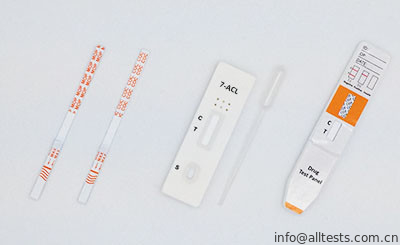 Good price OEM rapido del corredo della prova della cassetta/asta misura-livello/striscia dei corredi di abuso di droga di 300ng/mL 7-Aminoclonazepam (7-ACL) Dispoable con CE in linea