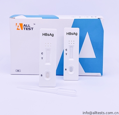 Good price Cassetta rapida della prova di HBsAg (intero sangue/siero/plasma) in linea
