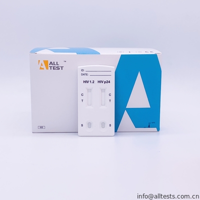 Good price Un HIV 1,2 di punto e cassetta rapida combinata della prova P24 (intero sangue/siero/plasma) in linea