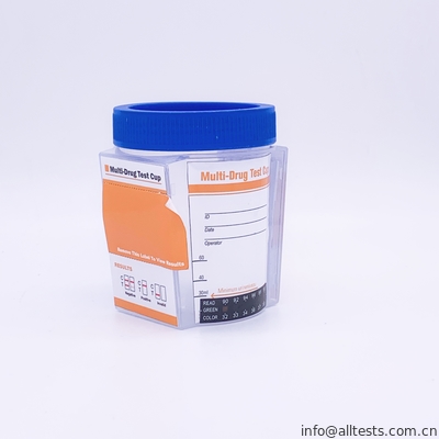 Good price Corredi rapidi multifarmaci dell'esame delle urine della tazza A5 della prova 1-Step di diagnosi conveniente di abuso di droga in linea