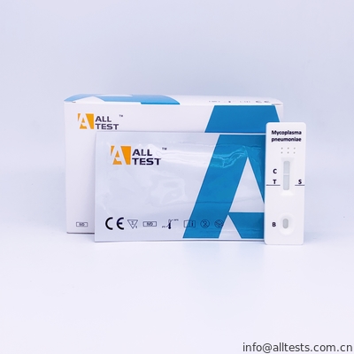 Good price Il flusso laterale Immunochromatographic dell'anticorpo di IgM di polmonite del micoplasma di AllTest analizza la prova rapida in linea