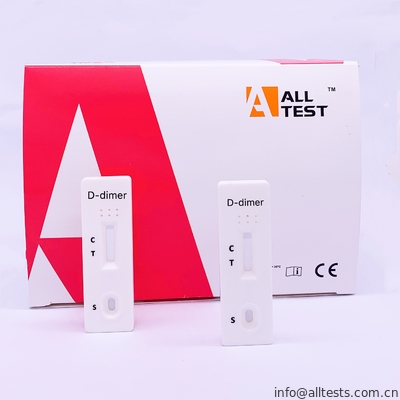 Good price CE ISO13485 D - corredo rapido della prova del dimero, test diagnostico rapido in linea