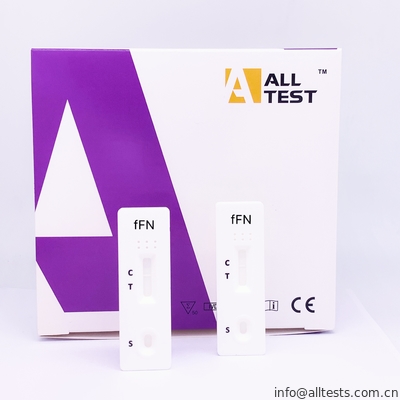 Good price Corredi rapidi fetali della prova di influenza dei corredi del test diagnostico di fibronection del CE a casa professionali in linea