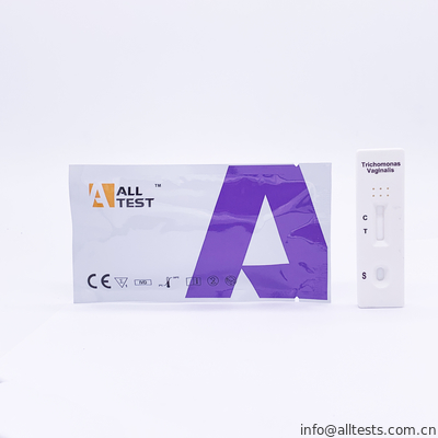 Good price Cassetta rapida della prova di Trichomonas Vaginalis con il tampone ed il certificato vaginali del CE in linea