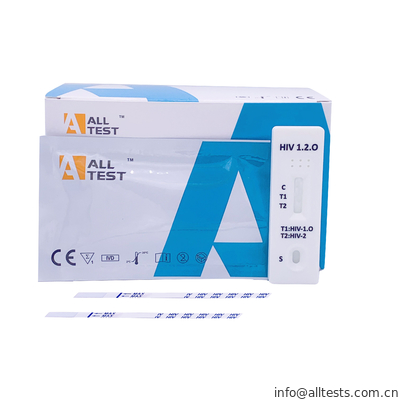 Good price Cassetta rapida conveniente della prova di HIV 1.2.O di AllTest in linea
