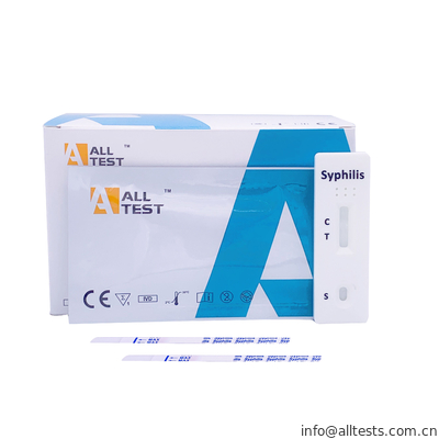 Good price Kit di test rapido per la sifilide, kit di diagnosi a domicilio, test per le malattie infettive. in linea