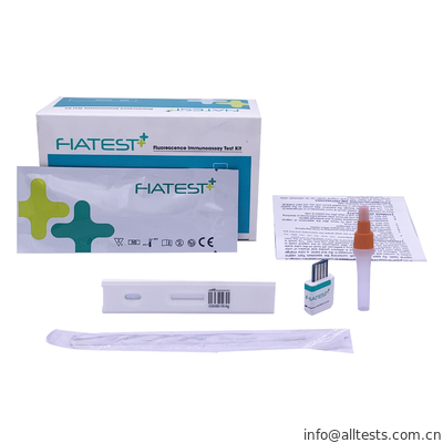 Good price Prova rapida di rilevazione dell'antigene del CE COVID-19 con l'analizzatore di dosagggio immunologico di Flurescence in linea
