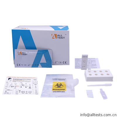 Good price Corredo rapido fluido orale della prova dell'antigene ISO13485 della cassetta in linea