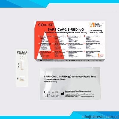 Good price Prova rapida dell'anticorpo della prova Covid-19 dell'anticorpo di SARS-CoV-2 S-RBD IgG in linea